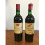 Two Bottles of Chateau La Fleur-Petrus Pomerol 1970