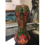 A Moorcroft 1997 floral vase