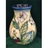 A Moorcroft vase 'Fruit Garden' 13cm