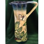 A Moorcroft 25cm Fruit Garden pattern jug