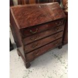 A Mahogany bureau