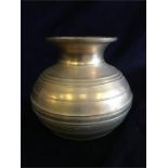 A Brass vase