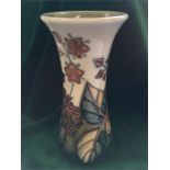 A tall Moorcroft Blackberry vase