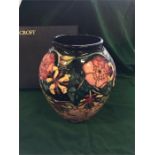 A Moorcroft Fuchsia vase
