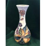 A Moorcroft Brambles vase 17cm