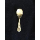 A silver spoon hallmarked London 1848