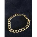 A 9ct gold chain, (25g Total Weight)