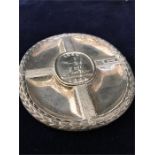 Silver commemorative dish, hallmarked London 1994, (60g)