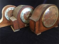 Three Arch Mantle Clocks