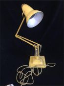 An Angle poise lamp