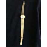 A Ladies Longines 9ct gold watch (22.8g)