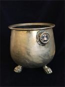 A Brass coal scuttle