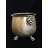 A Brass coal scuttle