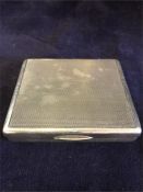 A Hallmarked silver ladies compact