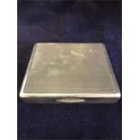 A Hallmarked silver ladies compact