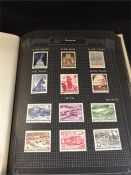 One album of Austrian stamps and two blocks