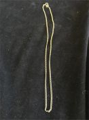 A 9ct gold chain