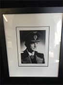 A Framed signed photograph of Admiral Dormetz