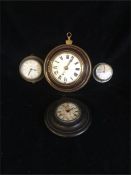 A Collection of four clocks