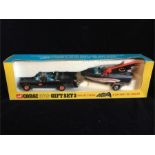 Corgi Toys Gift Set 3 Rocket Firing Batmobile & Batboat on trailer