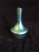 Loetz papillon iridescent glass vase c.1900 12cms tall