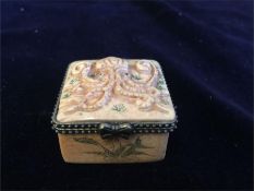 A small bone box