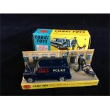 Corgi Toys 448 BMC Mini Police Van with Tracker Dog