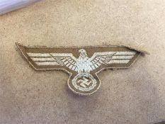 German WWII Africa Corps Tropical Ordinary Ranks uniform Eagle