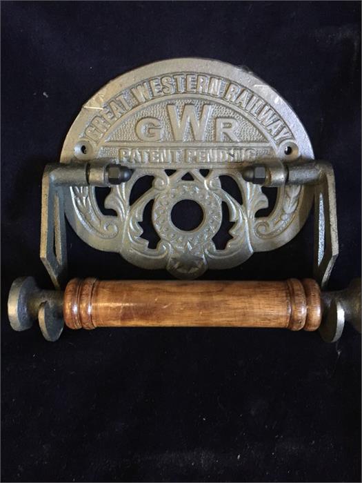 A GWR toilet roll holder