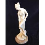 An Alabastor style classic nude statue