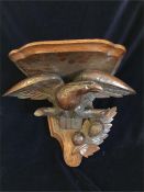 A Carved Eagle Shelf