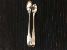 A set of silver sugar nips hallmarked Sheffield, makers mark R.P (29.5g)