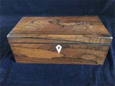 A Mahogany box