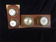 A Pair of barometers