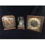 A Collection of three clocks