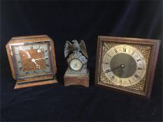 A Collection of three clocks