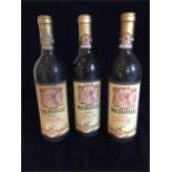 Three Bottles of Machiavelli Reserva 1982 Chiant Classico