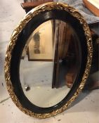 A Gilt framed mirror