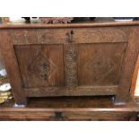 Oak coffer