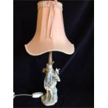 A Lladro Lamp