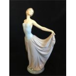 A Lladro figure of a dancing lady