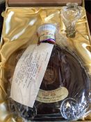 A Remy Martin Louis XIII Very Old Cognac in original presentation case with stopper and label (