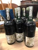 Seven bottles of Taylor's Vargellas 1967 Vintage Port