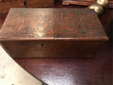 A mahogany box