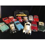 A selection of die cast toys to include boxed Ford Escort I Street 1971 by Minichamps