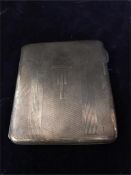 A silver cigarette case (95g)