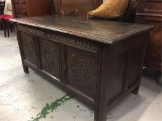 An 18th Century Oak Coffer