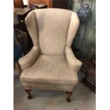 A Wing Back Arm Chair