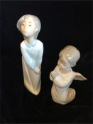 Lladro figures of children