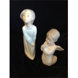 Lladro figures of children